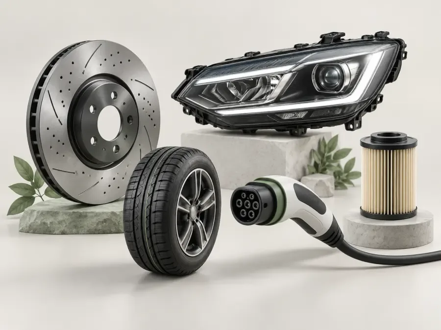 Automobile și mobilitate — Ilustrație de categorie 3D